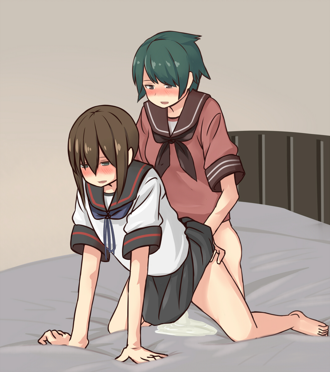 Rule34 – If it exists, there is porn of it / artist request, fubuki (kantai collection), mogami (kantai collection) / 458778