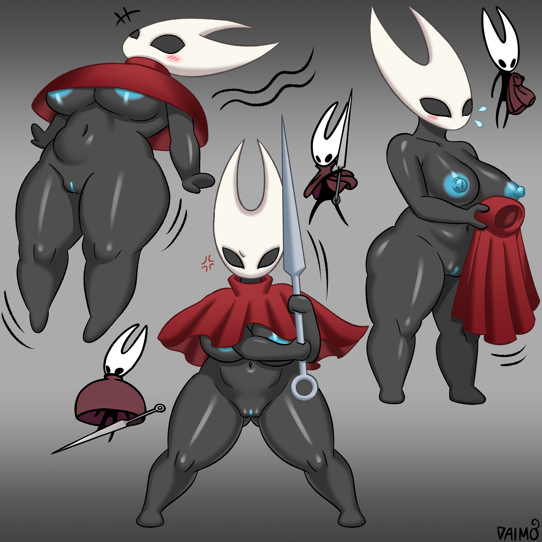 Rule34 – If it exists, there is porn of it / daimo, hornet (hollow knight) / 9146874