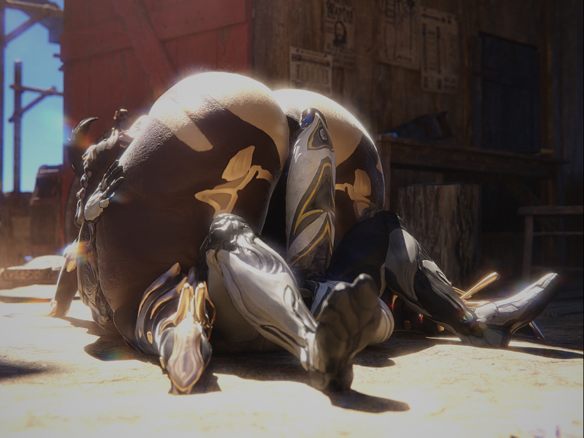 Rule34 – If it exists, there is porn of it / excalibur (warframe), mesa (warframe), mesa prime (warframe) / 9148807