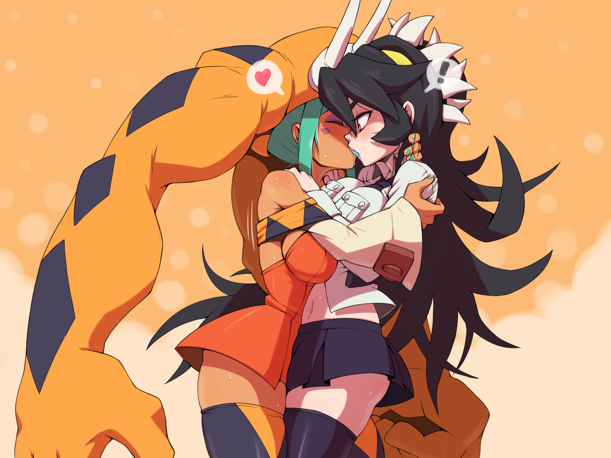 Rule34 – If it exists, there is porn of it / cerebella, filia (skullgirls), samson (skullgirls), vice-versa / 460503