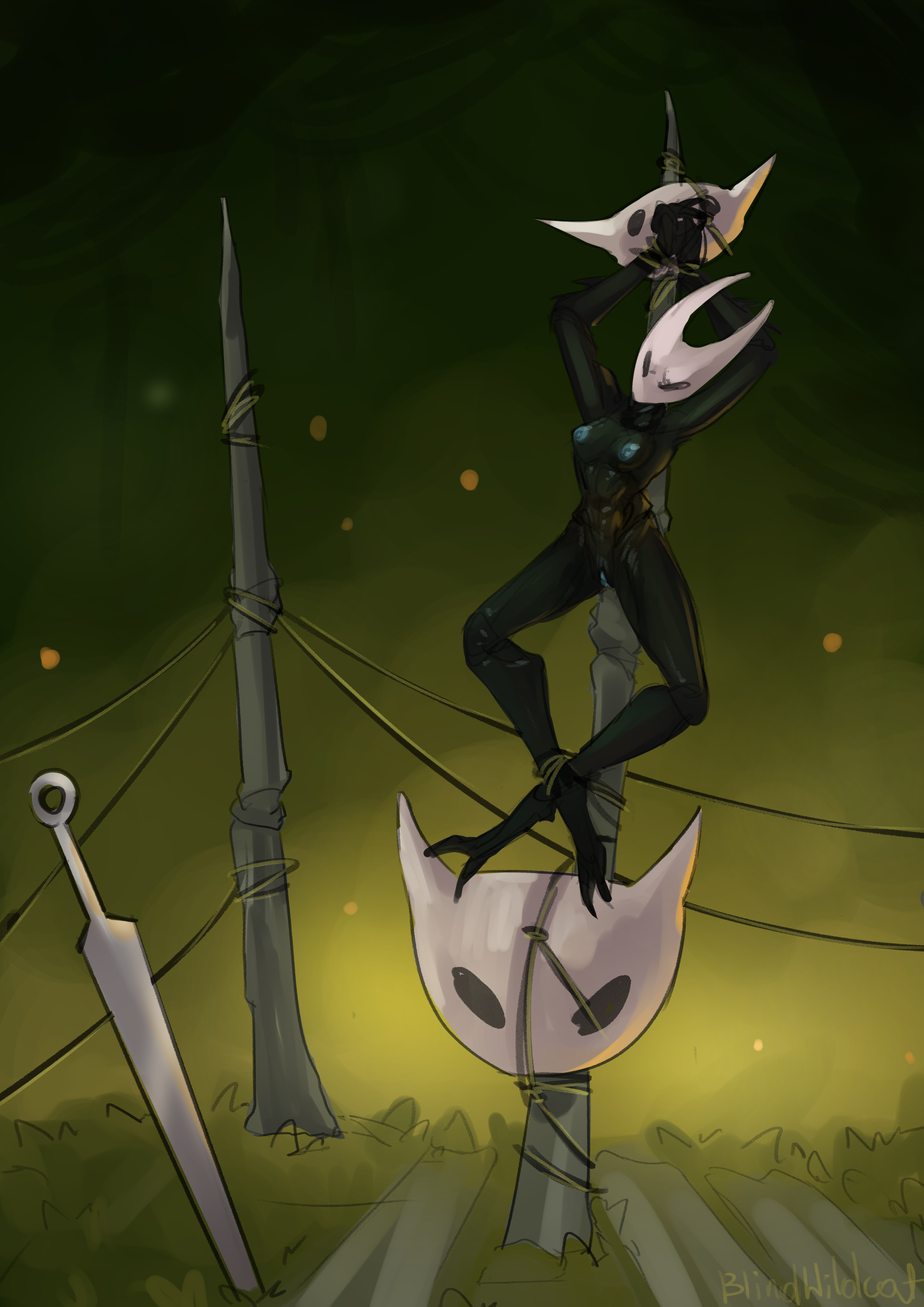 Rule34 – If it exists, there is porn of it / blindwildcat, hornet (hollow knight) / 9151375