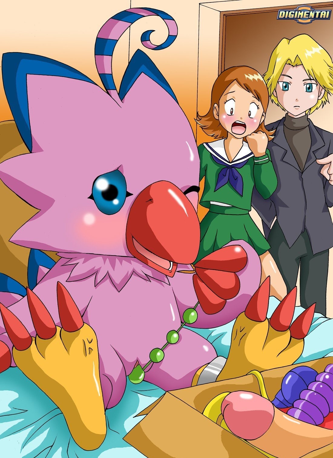 Rule34 – If it exists, there is porn of it / bbmbbf, digihentai, palcomix, palcomix vip, biyomon, matt ishida, sora takenouchi / 460721