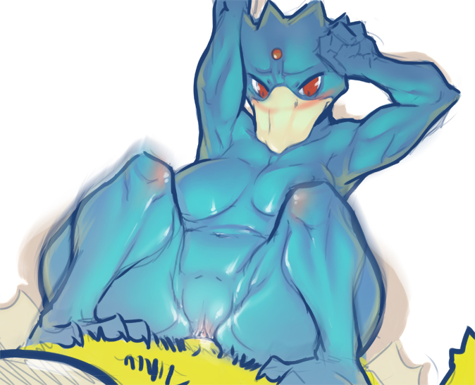 Rule34 – If it exists, there is porn of it / l1zardman, golduck / 460899