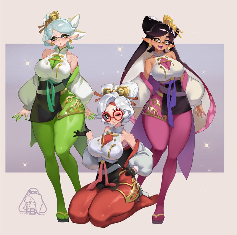 Rule34 – If it exists, there is porn of it / callie (splatoon), inkling, marie (splatoon), purah, sheikah, squid sisters / 9157880