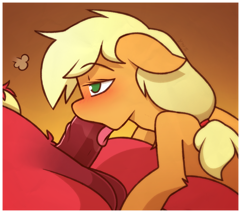 Rule34 – If it exists, there is porn of it / youwannaslap, applejack (mlp) / 461113