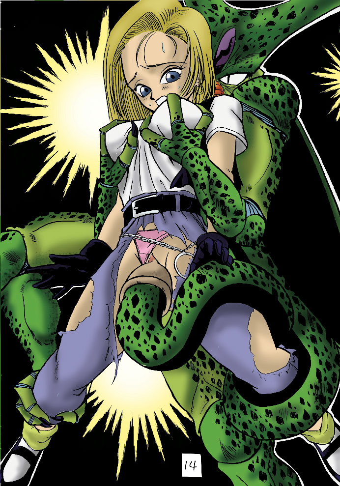 Rule34 – If it exists, there is porn of it / android 18, cell (dragon ball) / 461147