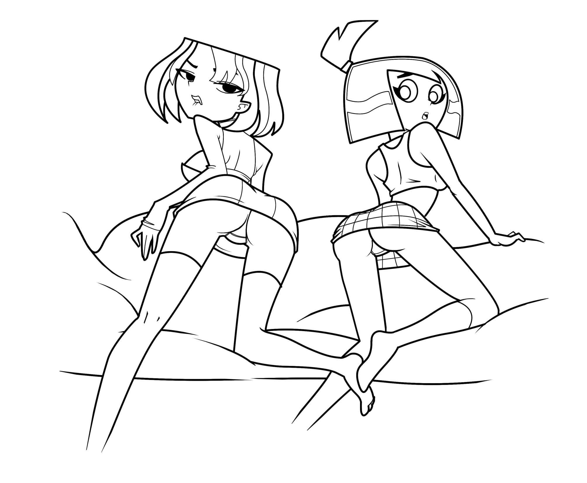 Rule34 – If it exists, there is porn of it / rodjim, gwen (tdi), sam manson / 461274