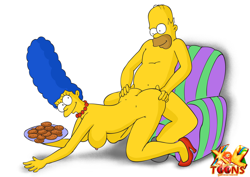 Rule34 – If it exists, there is porn of it / xl-toons, homer simpson, marge simpson / 461603