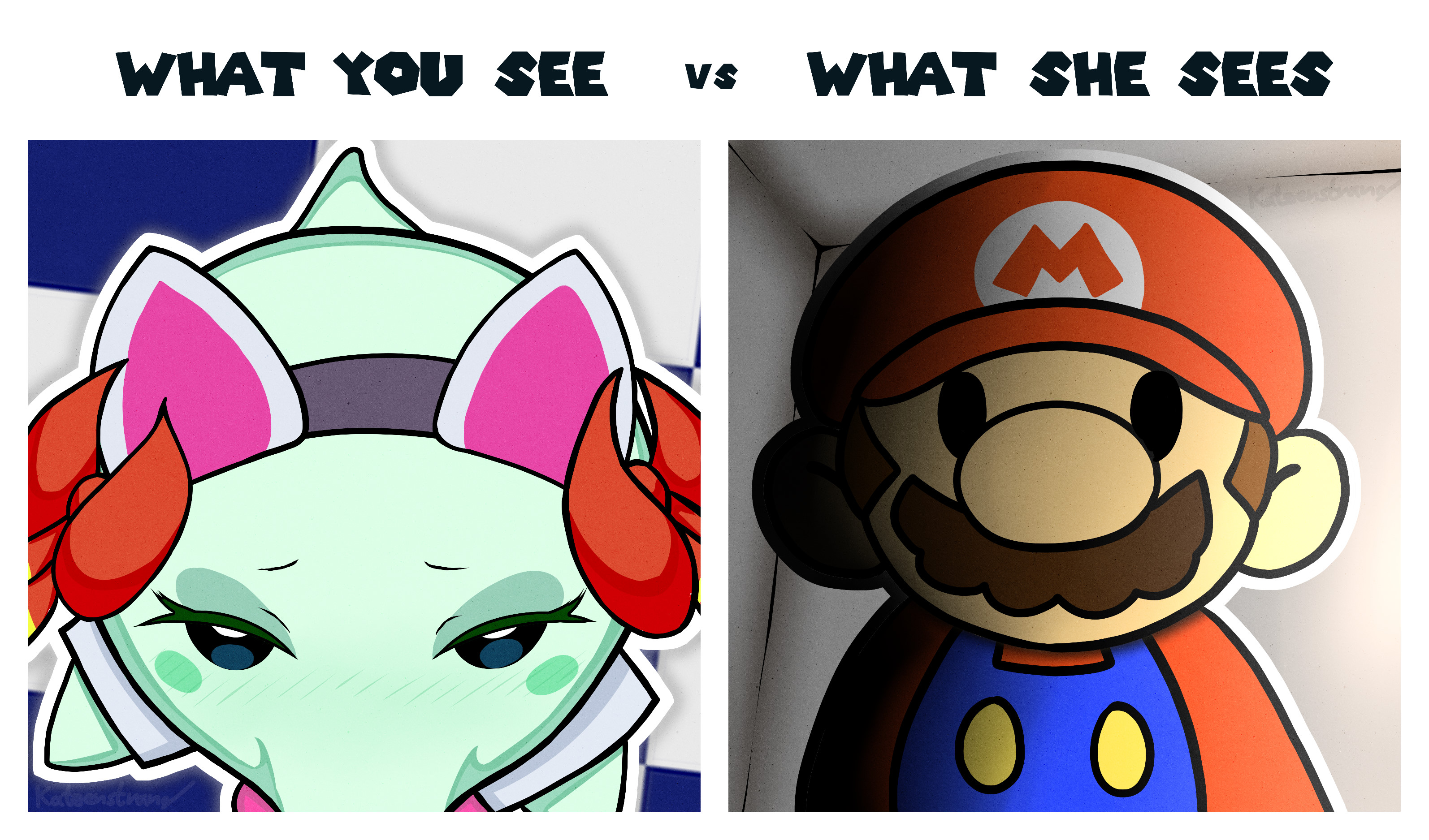 Rule34 – If it exists, there is porn of it / boo (mario), lady bow, mario / 9166974