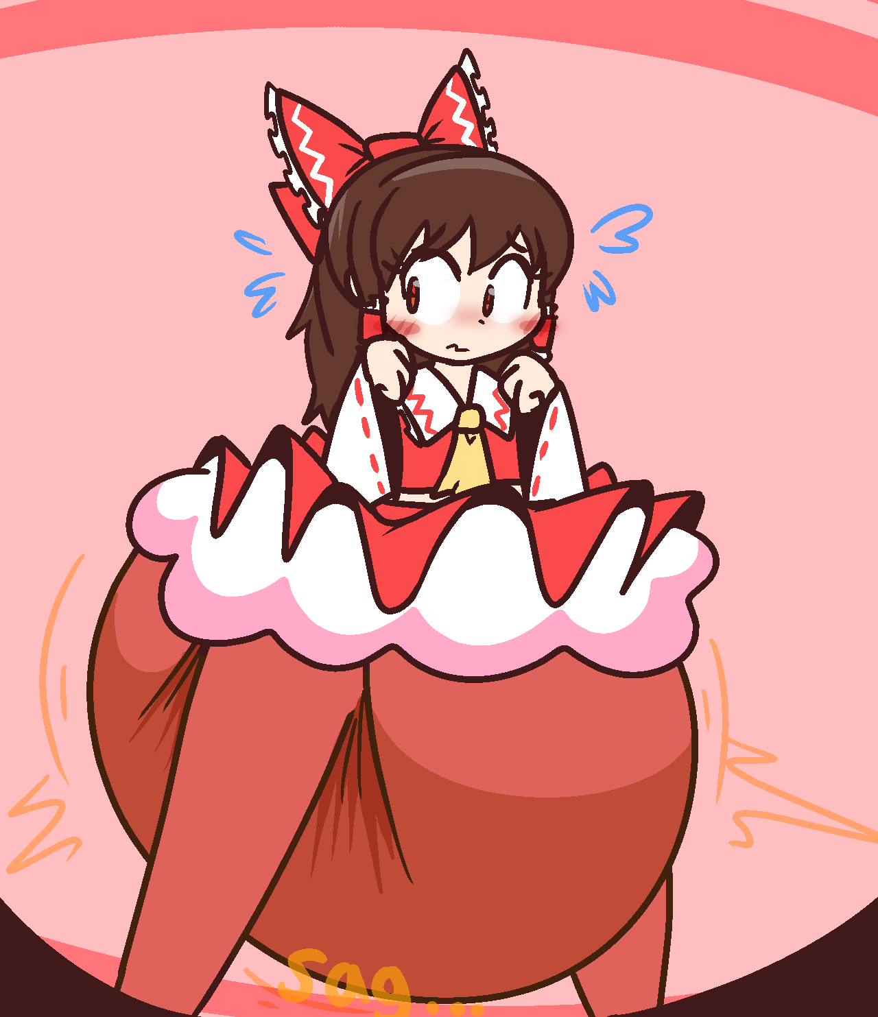 Rule34 – If it exists, there is porn of it / reimu hakurei / 9167640