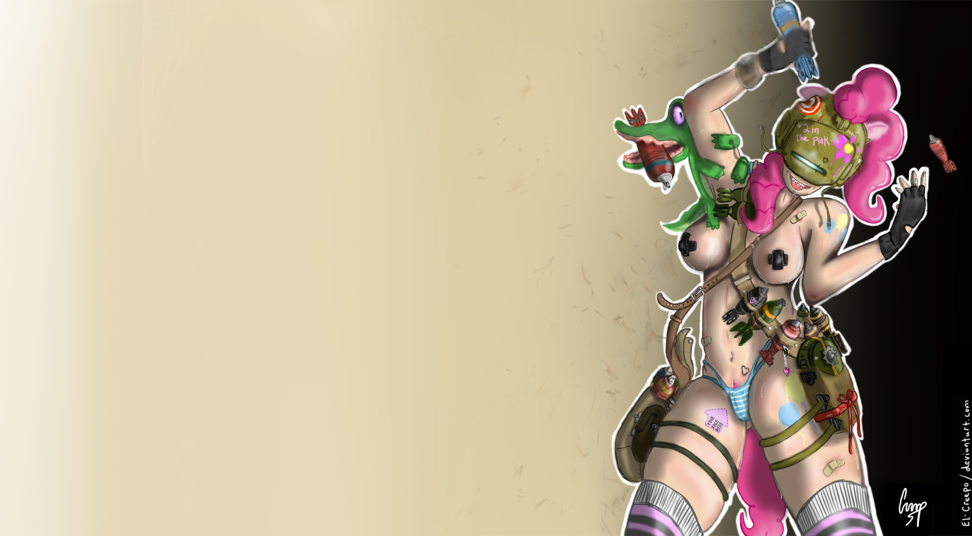 Rule34 – If it exists, there is porn of it / gummy (mlp), pinkie pie (mlp) / 462297