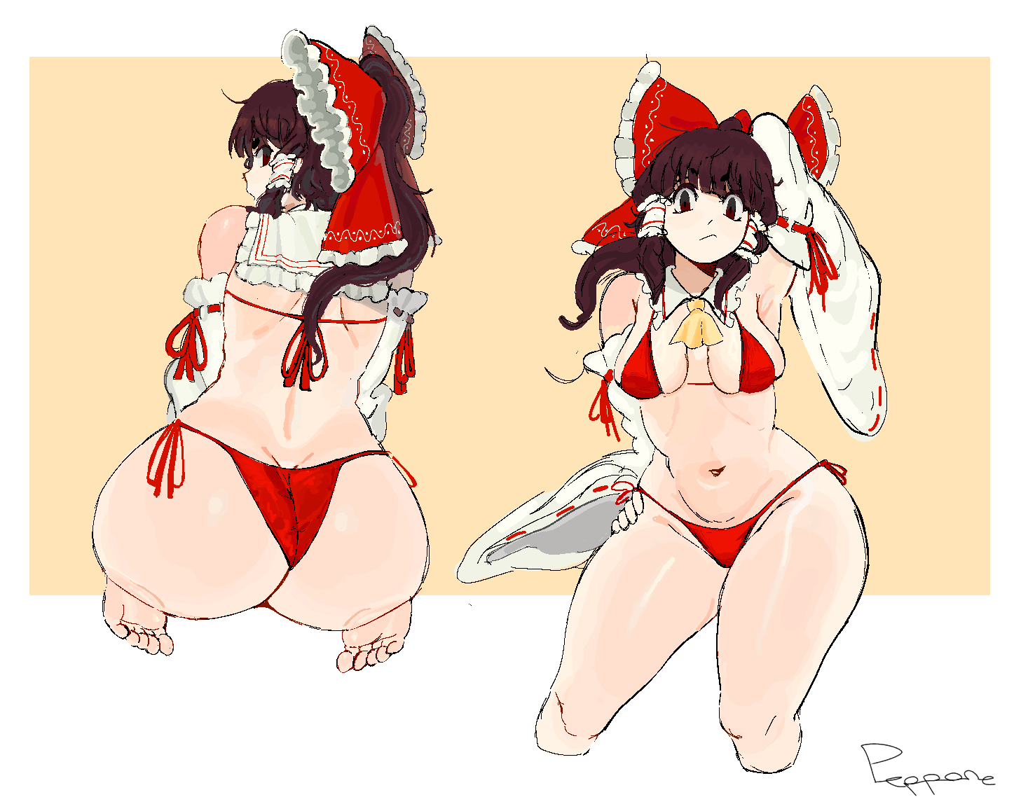 Rule34 – If it exists, there is porn of it / reimu hakurei / 9179385