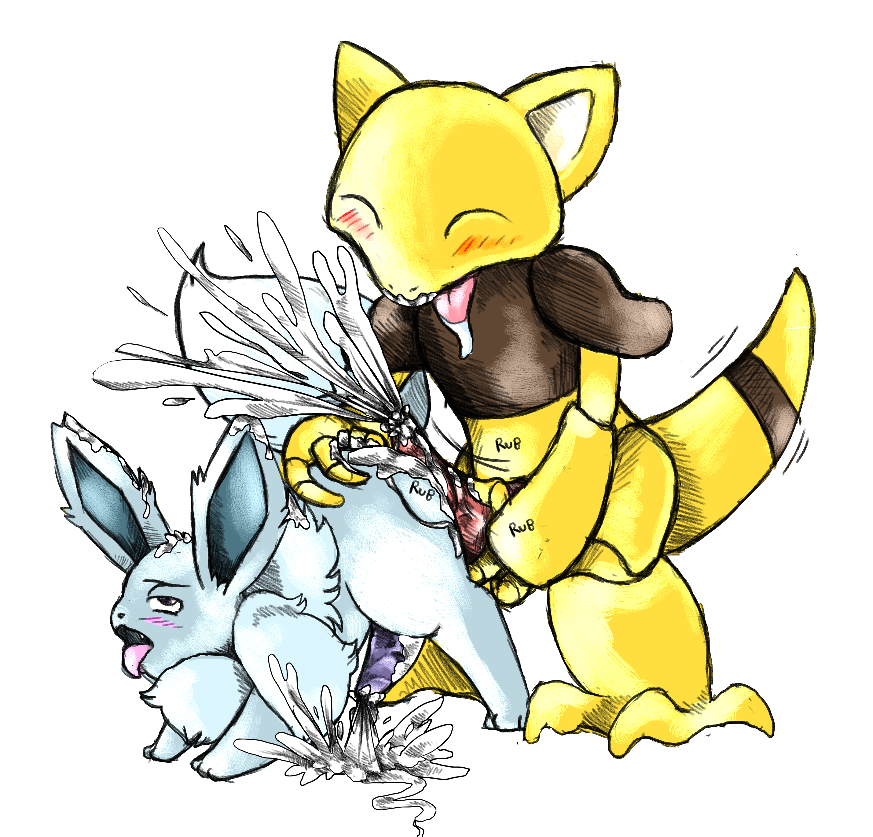 Rule34 – If it exists, there is porn of it / tranquilmyst, abra, eevee / 463224