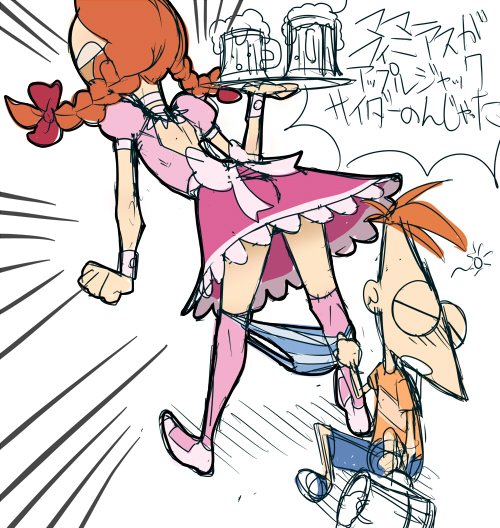 Rule34 – If it exists, there is porn of it / candace flynn, phineas flynn / 463602