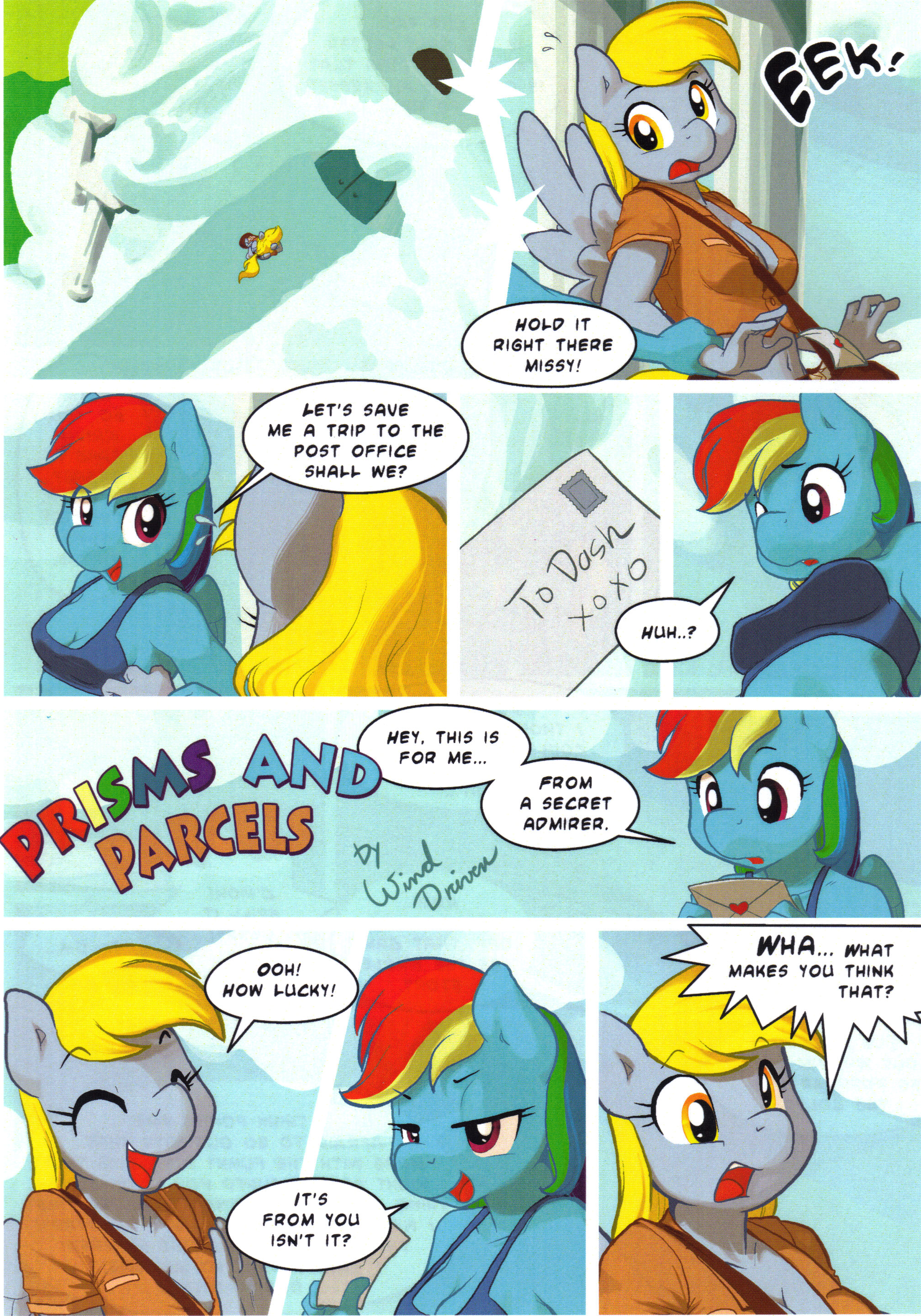 Rule34 – If it exists, there is porn of it / derpy hooves, rainbow dash (mlp) / 465224
