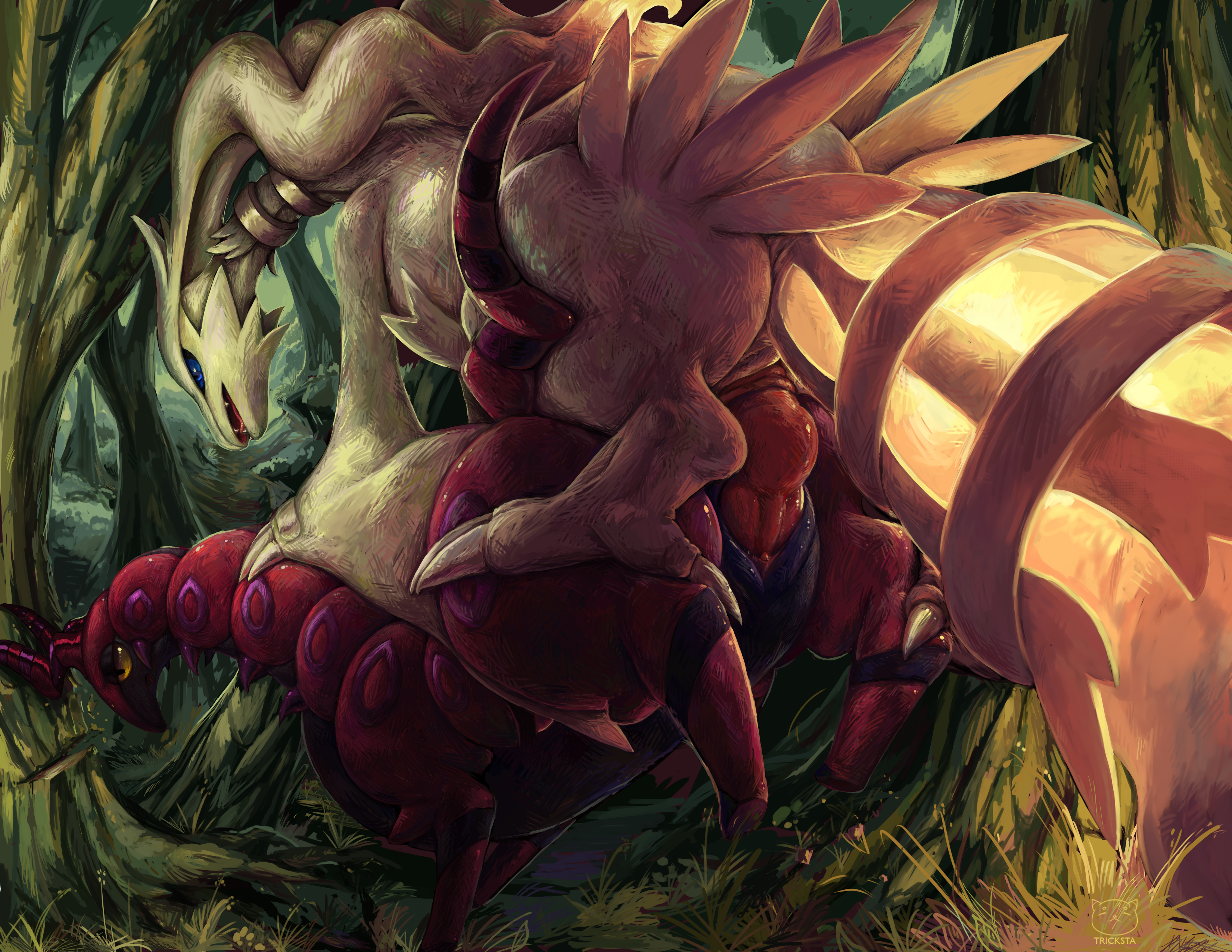 Rule34 – If it exists, there is porn of it / tricksta, reshiram, scolipede / 465284