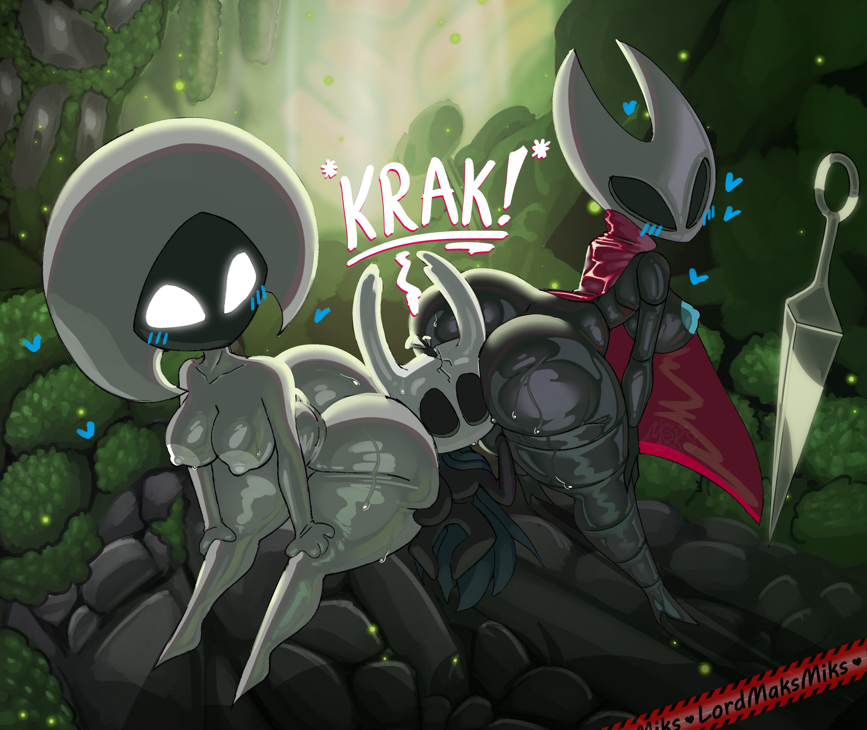 Rule34 – If it exists, there is porn of it / bugs, hornet (hollow knight), lace (hollow knight), protagonist (hollow knight) / 9214744