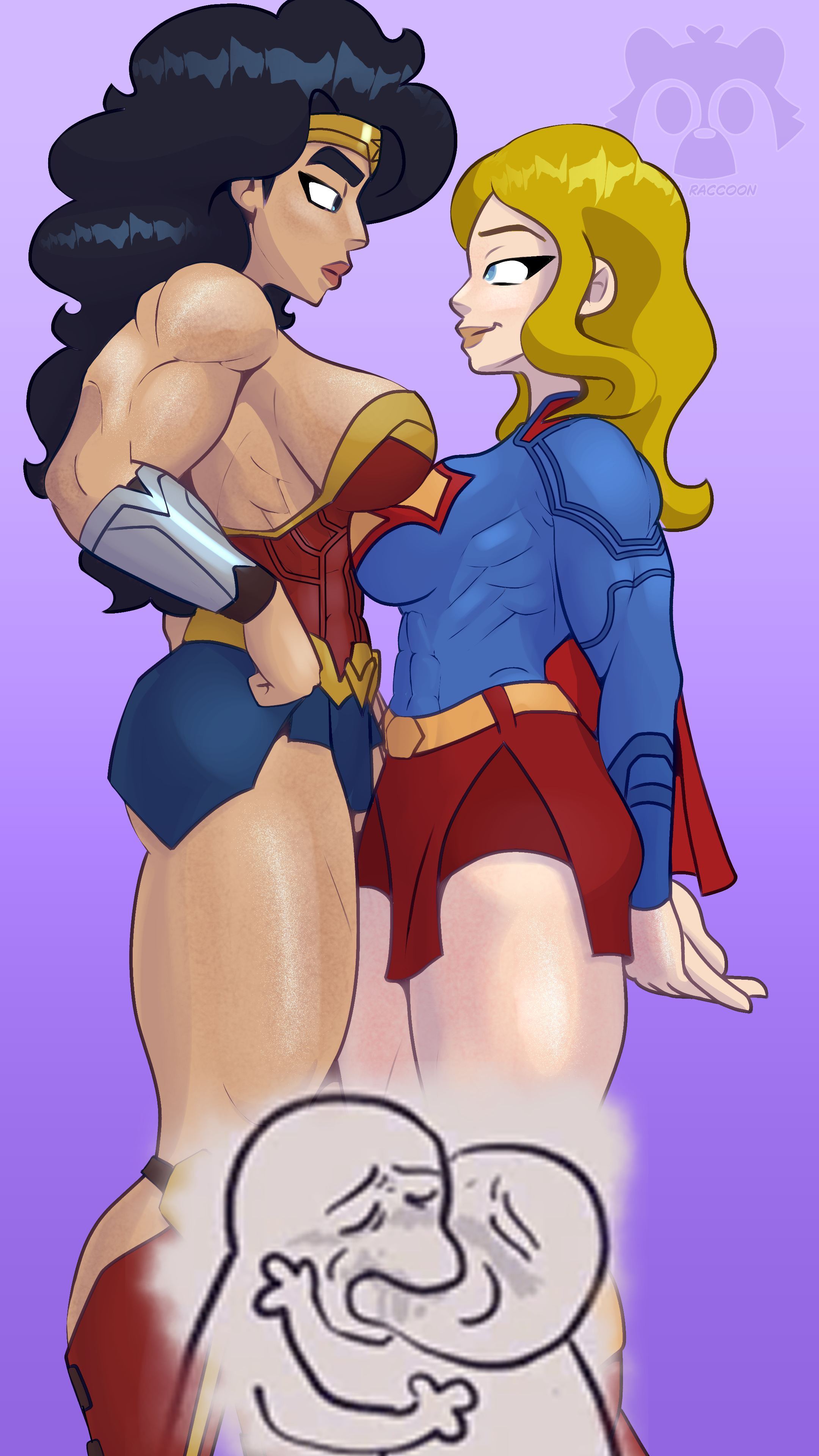 Rule34 – If it exists, there is porn of it / diana prince, kara zor-el, supergirl, wonder woman / 9214716