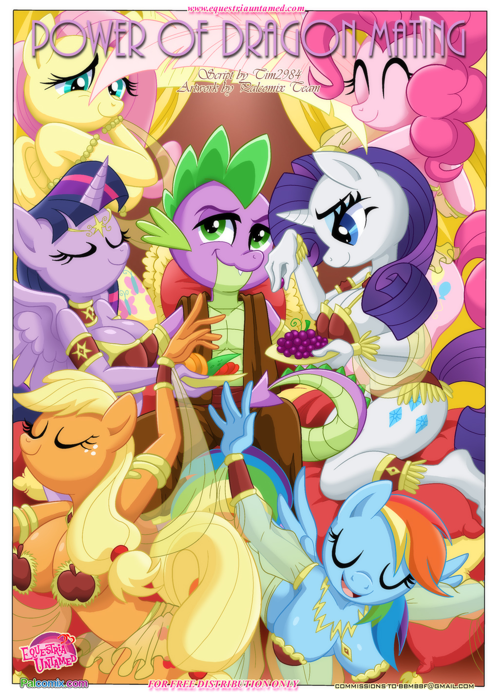 Rule34 – If it exists, there is porn of it / palcomix, applejack (mlp), fluttershy (mlp), mane six (mlp), pinkie pie (mlp), princess twilight sparkle (mlp), rainbow dash (mlp), rarity (mlp), spike (mlp), twilight sparkle (mlp) / 465755