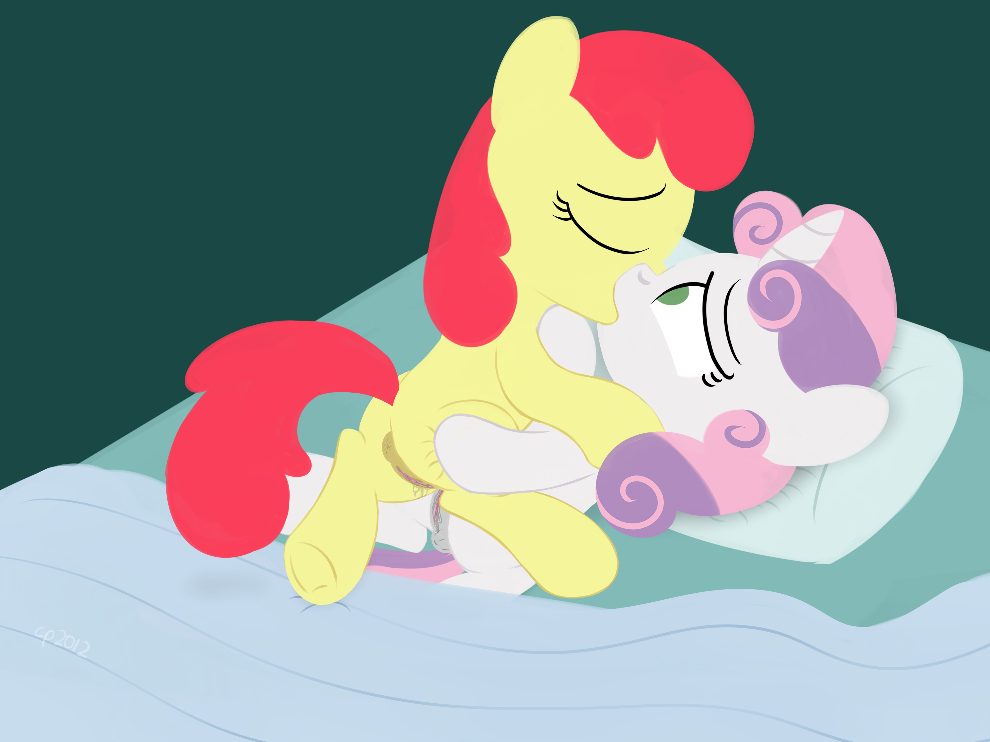 Rule34 – If it exists, there is porn of it / dtcx97, apple bloom (mlp), sweetie belle (mlp) / 466111