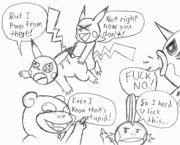 Rule34 – If it exists, there is porn of it / mudkip, pikachu, seaking, slowpoke / 467219