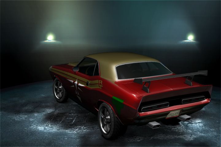 dodge (company), dodge challenger, nintendo, the legend of zelda, bad tag, back, car, car show, customized, eagle triforce, motor vehicle, need for speed: undercover, no humans, triforce