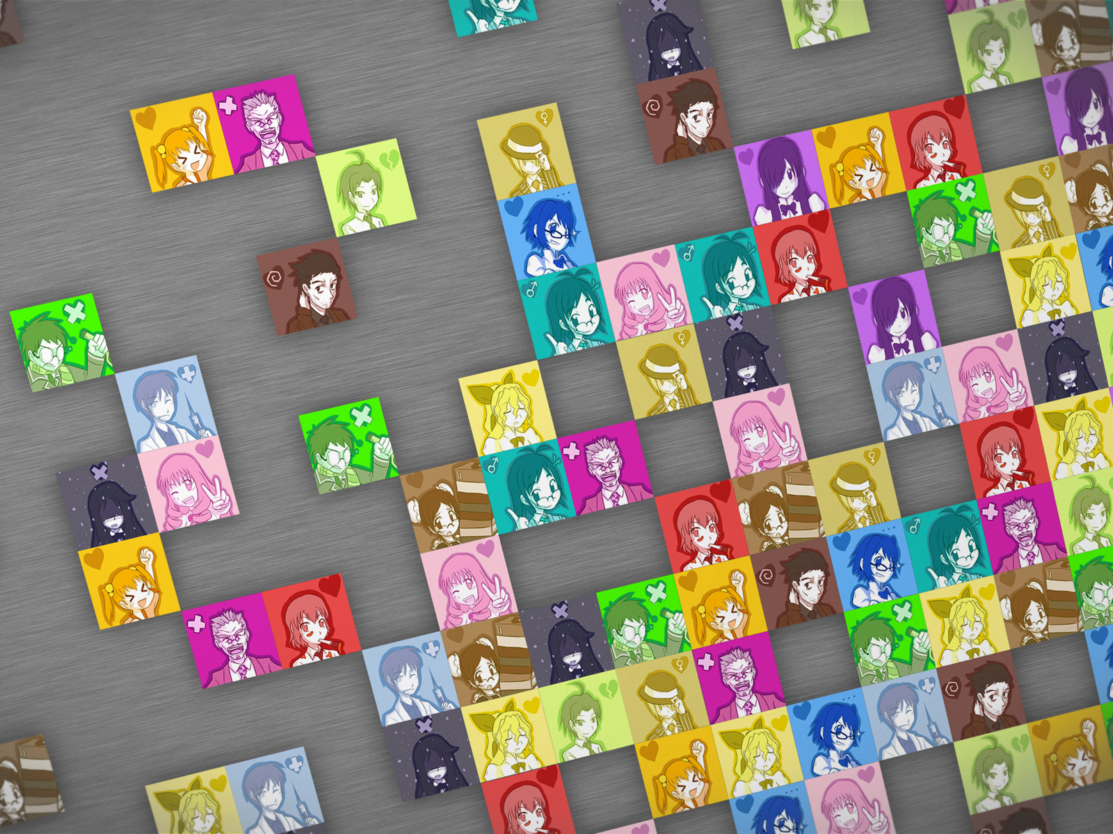 nomiya, hakamichi shizune, ibarazaki emi, ikezawa hanako, mikado shiina, mutou akio, nakai hisao, nurse (character), satou akira, satou lilly, setou kenji, shirakawa yuuko, tezuka rin, katawa shoujo, highres, tagme, > <, 10s, 5boys, 6+girls, = =, blind, closed eyes, drill hair, everyone, glasses, heart, multiple boys, multiple girls, smile, snow, v, wink