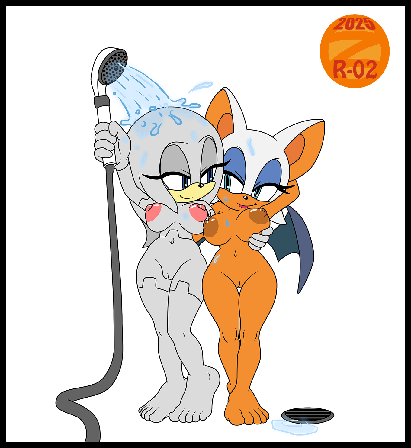 Rule34 – If it exists, there is porn of it / zeta r-02, rouge the bat, zeta the echidna / 9261993