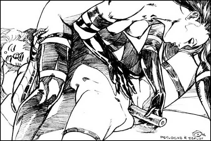 Rule34 – If it exists, there is porn of it / tcatt, psylocke, zealot / 469452