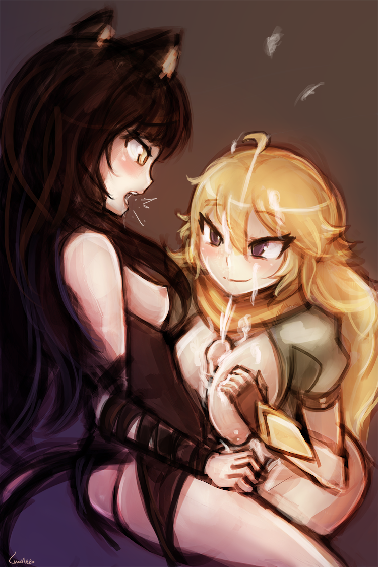Rule34 – If it exists, there is porn of it / lumineko, blake belladonna, yang xiao long / 469625