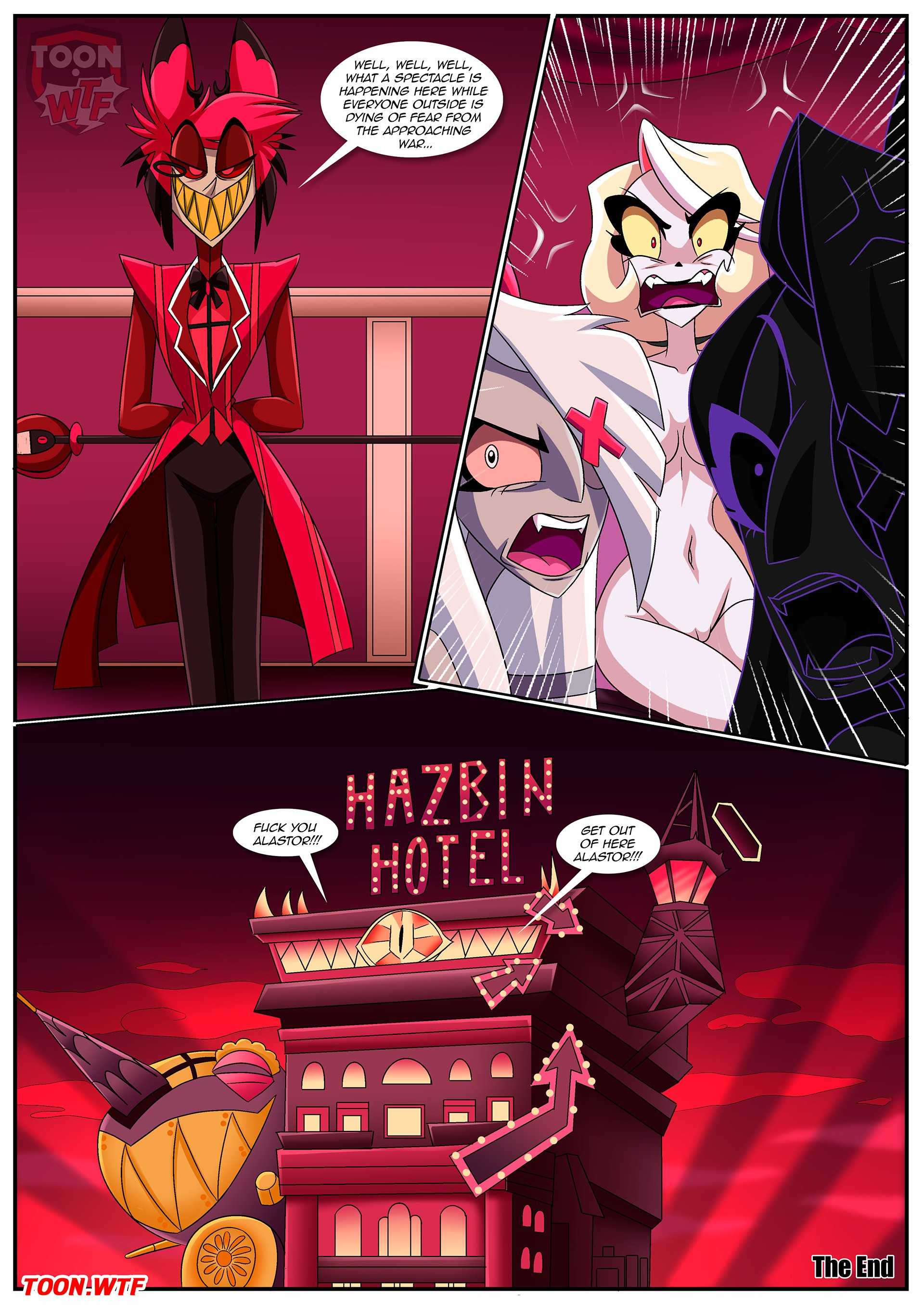 Rule34 – If it exists, there is porn of it / bbmbbf, palcomix, alastor (hazbin hotel), vaggie (hazbin hotel) / 9273908
