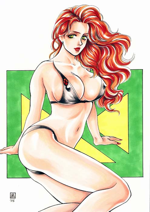 Rule34 – If it exists, there is porn of it / kame, jean grey, phoenix (x-men) / 469856