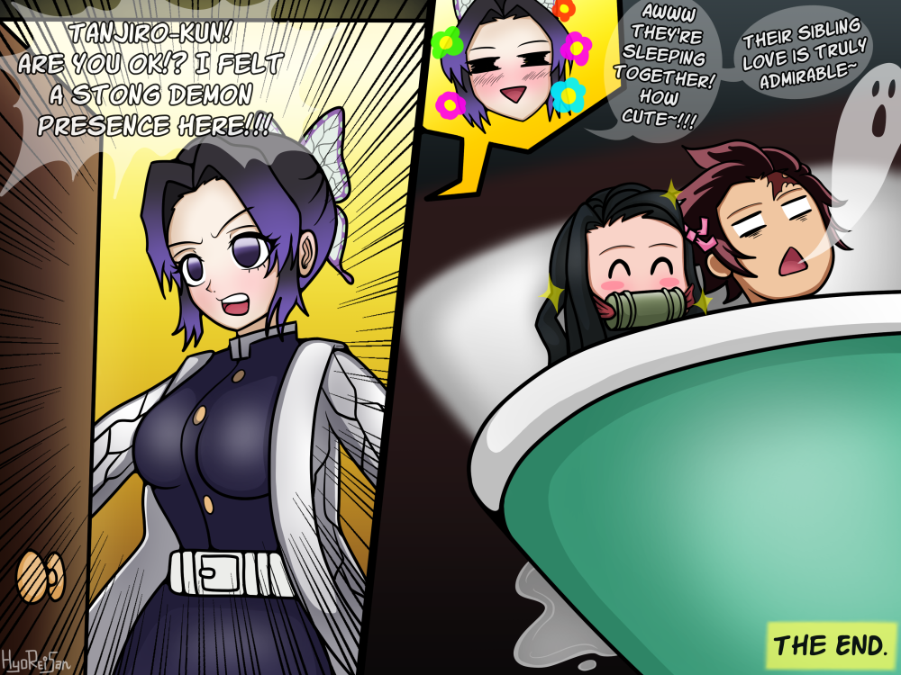 Rule34 – If it exists, there is porn of it / hyoreisan, kamado nezuko, kamado tanjirou, kochou shinobu, nezuko kamado / 9277502
