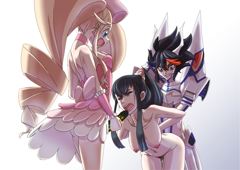 Rule34 – If it exists, there is porn of it / harime nui, junketsu, kiryuuin satsuki, matoi ryuuko / 470222