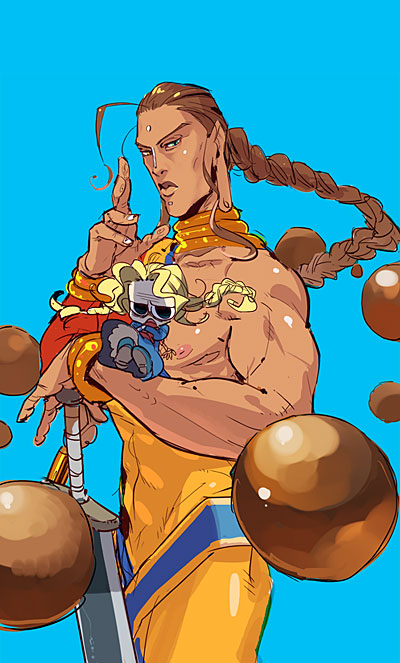 anita (darkstalkers), donovan baine, capcom, darkstalkers, tagme, male focus