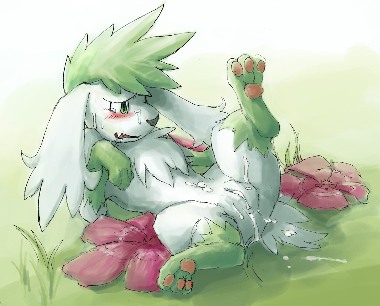 Rule34 – If it exists, there is porn of it / unknown artist, legendary pokemon, shaymin / 471183
