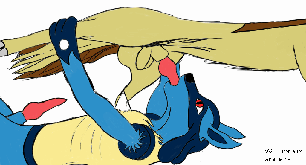 Rule34 – If it exists, there is porn of it / aurel, linoone, lucario / 471208