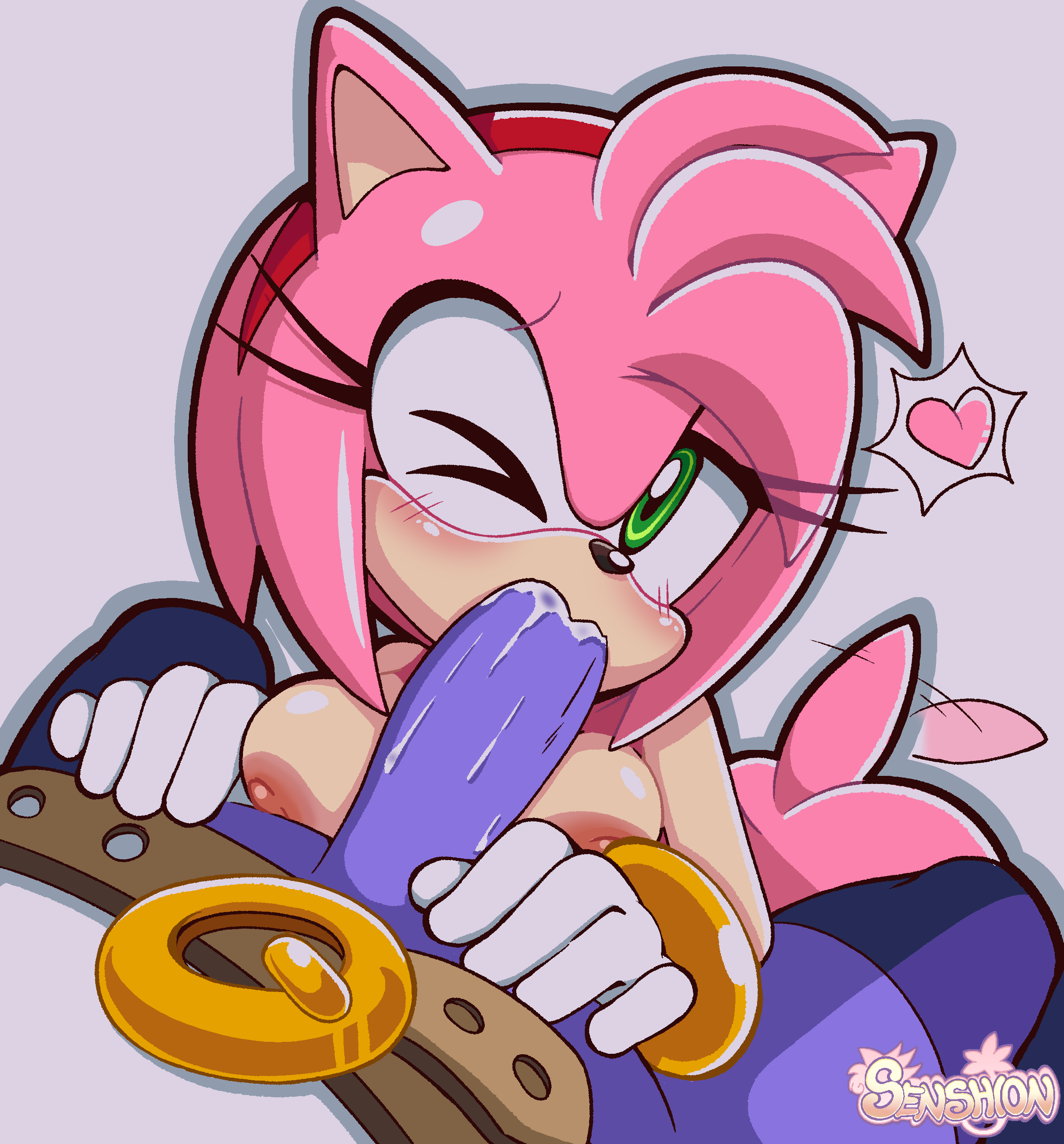 Rule34 – If it exists, there is porn of it / senshion, amy rose, big the cat / 9294657