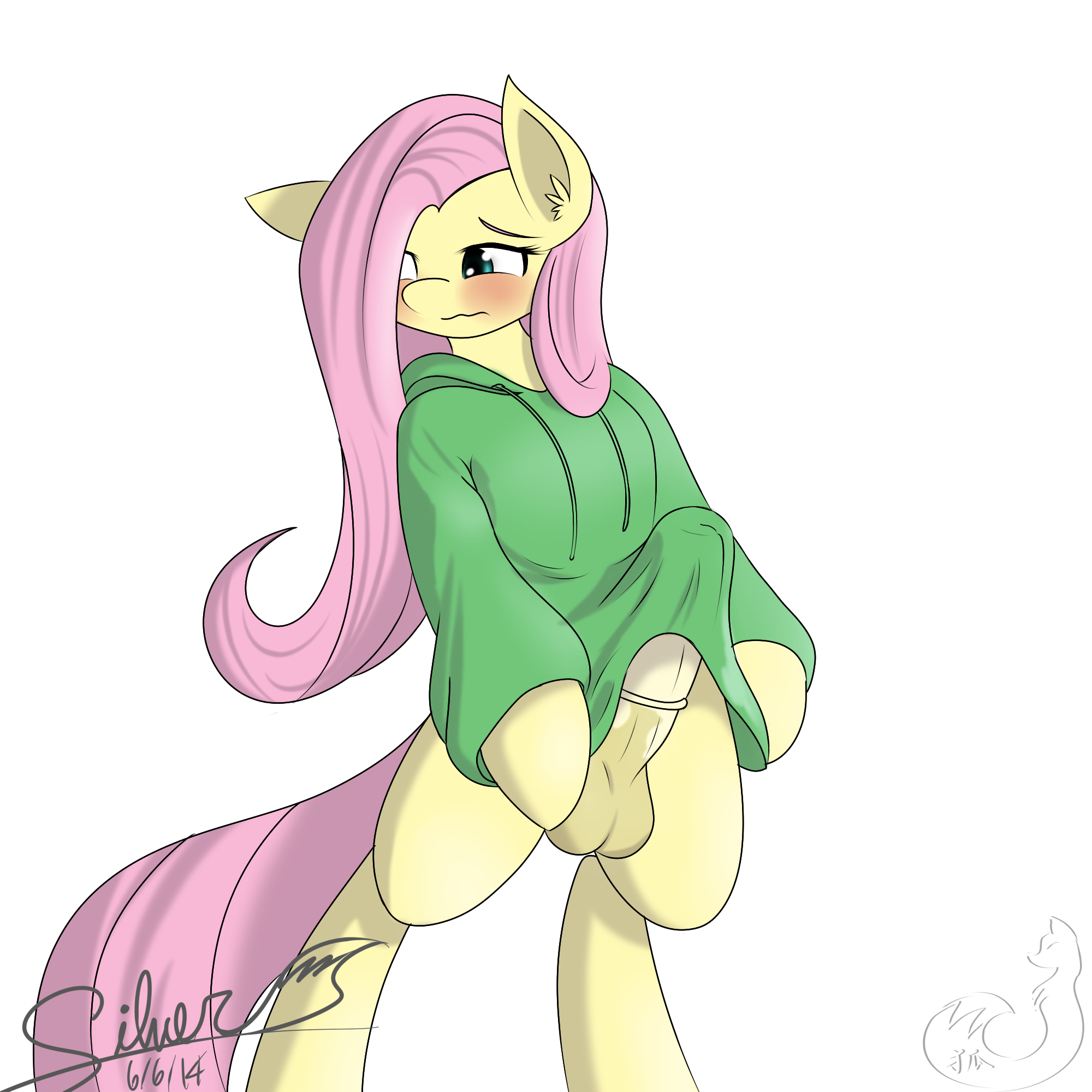 Rule34 – If it exists, there is porn of it / silverfox057, fluttershy (mlp) / 471453