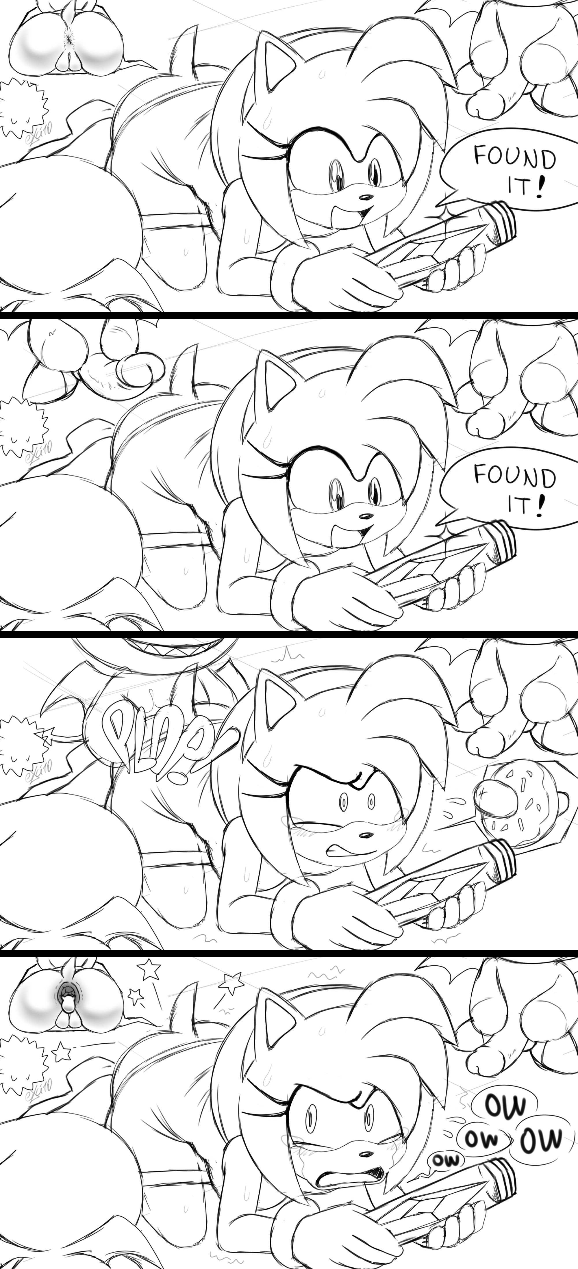 Rule34 – If it exists, there is porn of it / excito, amy rose, chao (sonic) / 9300783