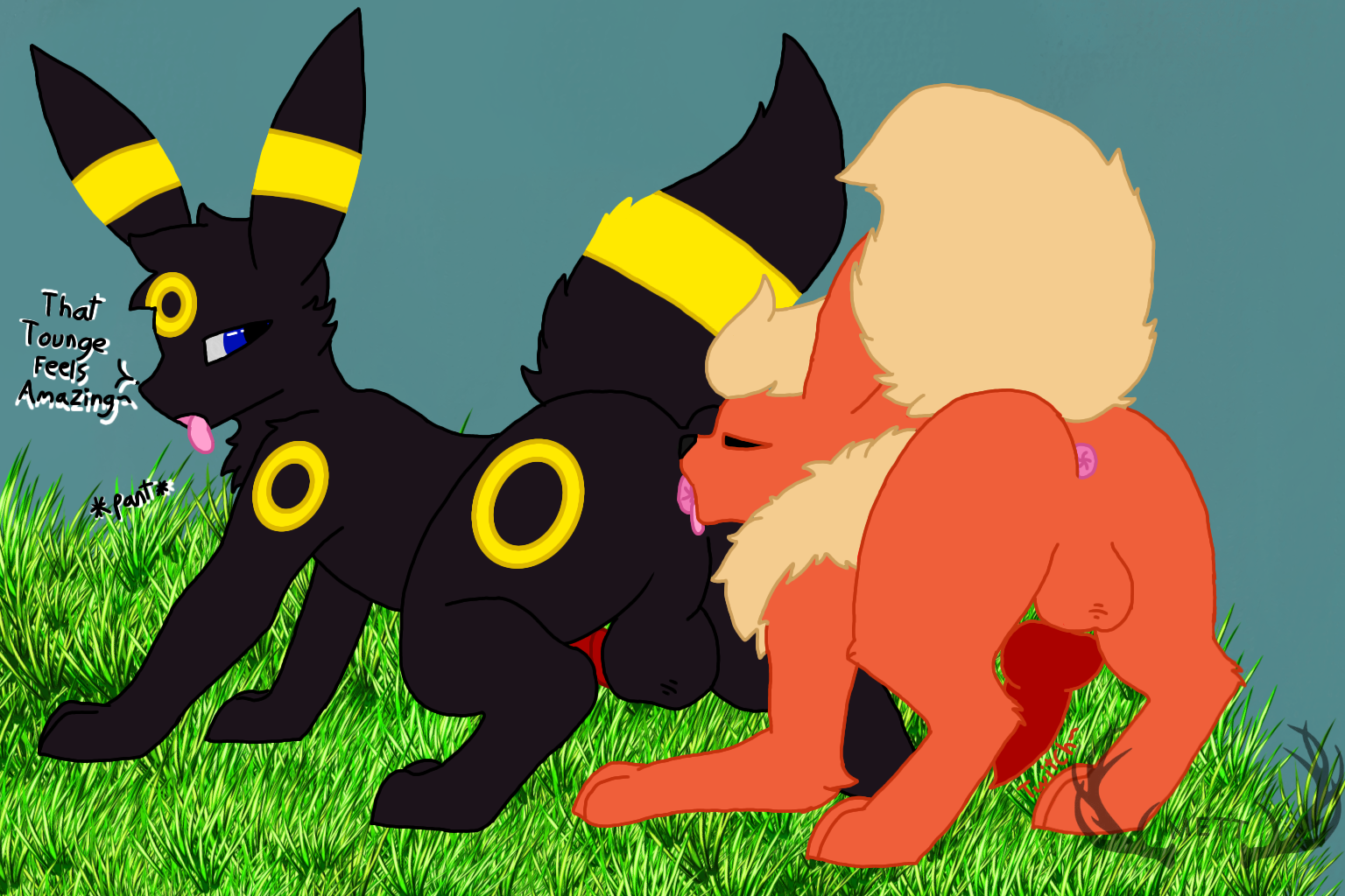 Rule34 – If it exists, there is porn of it / eeveelution, flareon, pokemon (species), umbreon / 9300769