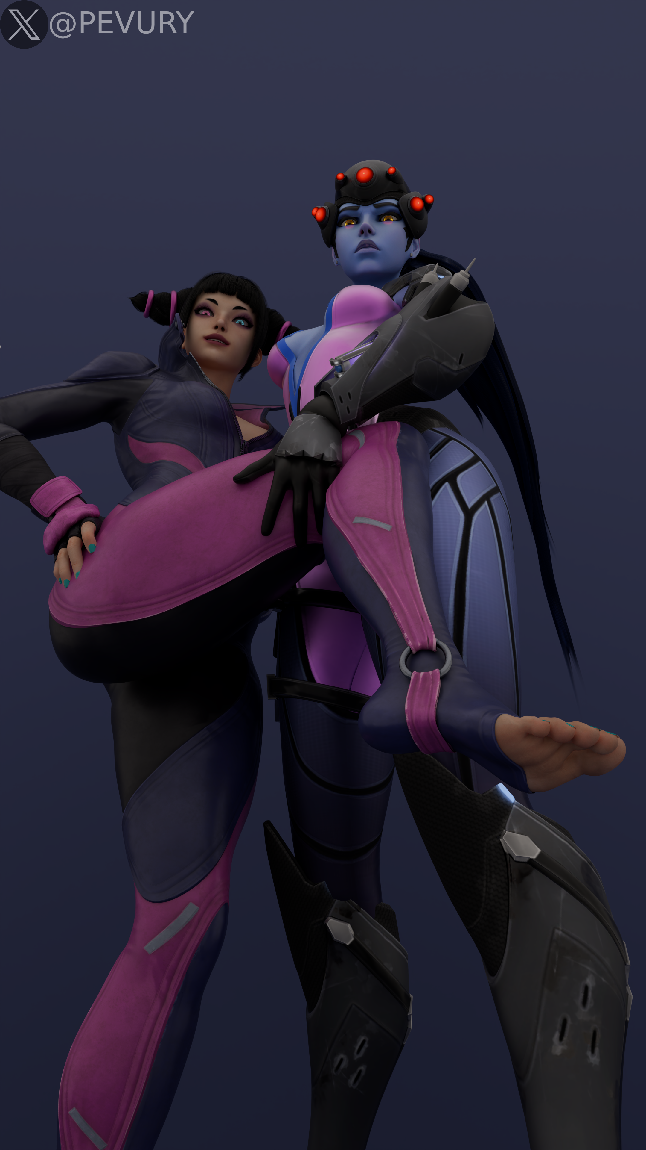 Rule34 – If it exists, there is porn of it / juri han, widowmaker / 9305898