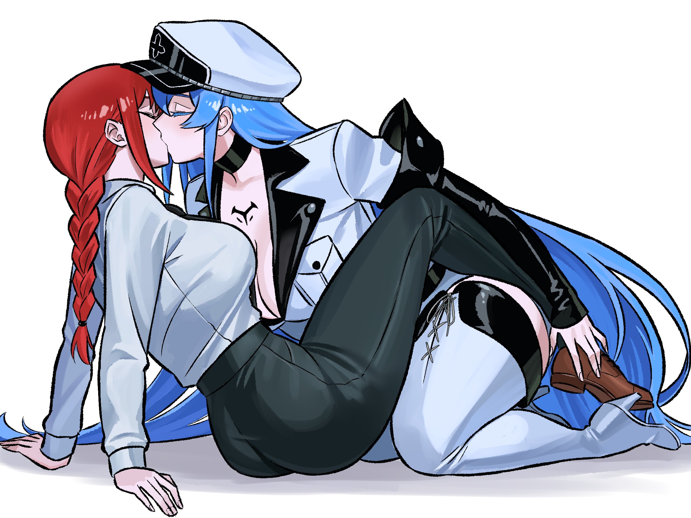 Rule34 – If it exists, there is porn of it / esdeath (akame ga kill!), makima (chainsaw man) / 9309349