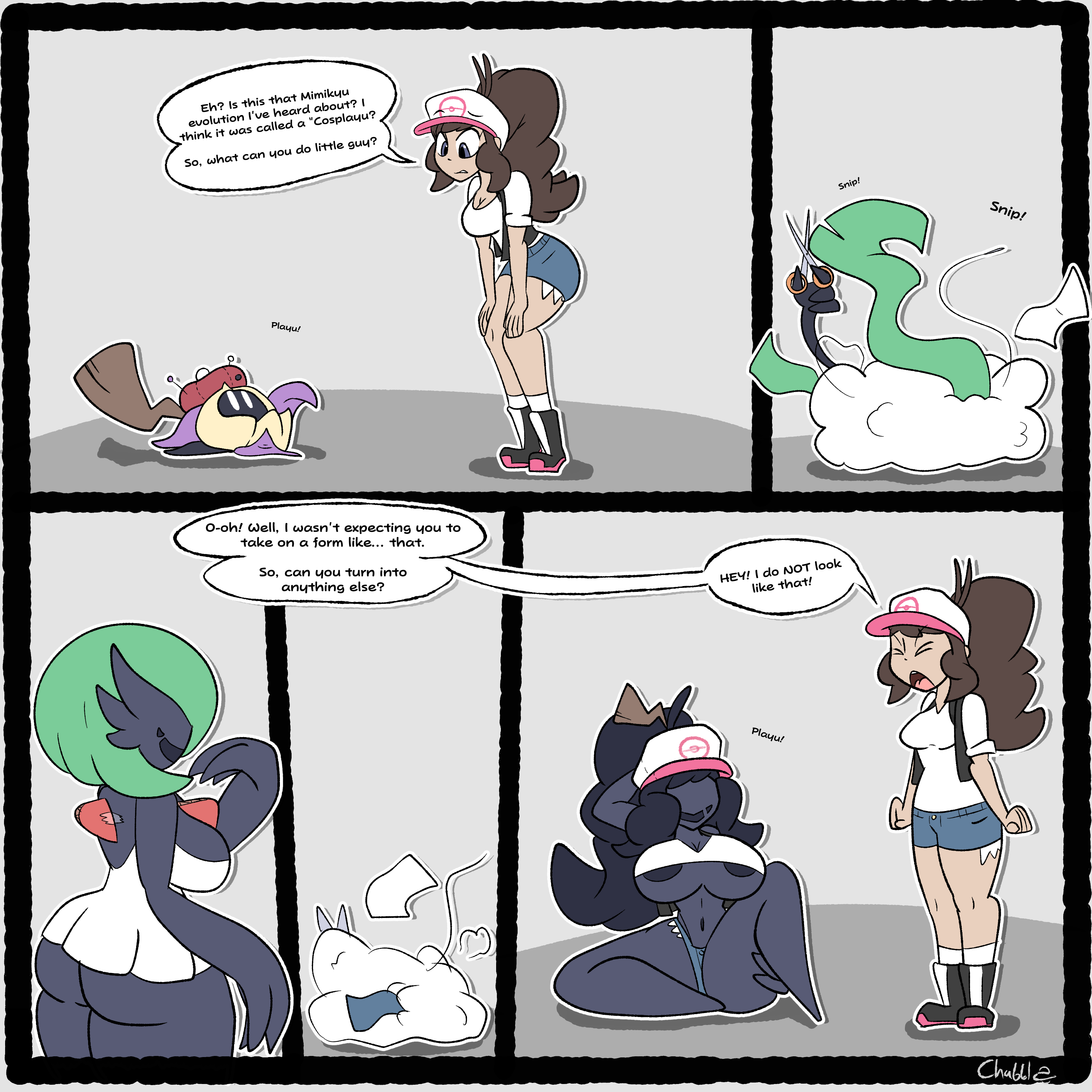 Rule34 – If it exists, there is porn of it / hilda (pokemon), mimikyu / 9310587
