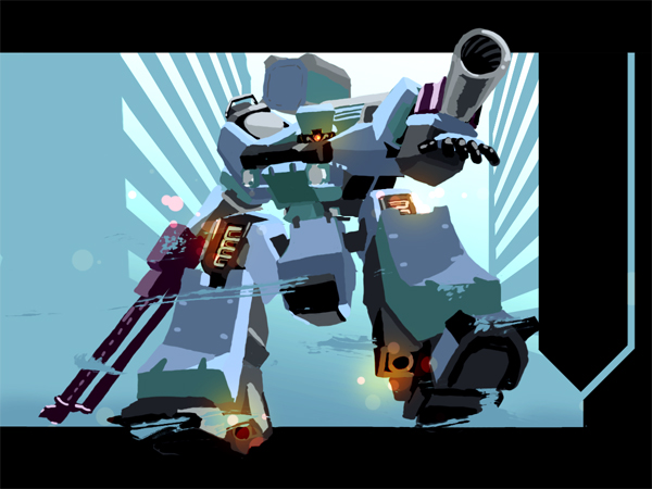 armored core, armored core: for answer, fromsoftware, tagme, asymmetrical dual wielding, dual wielding, gun, holding, mecha, rifle, robot, weapon