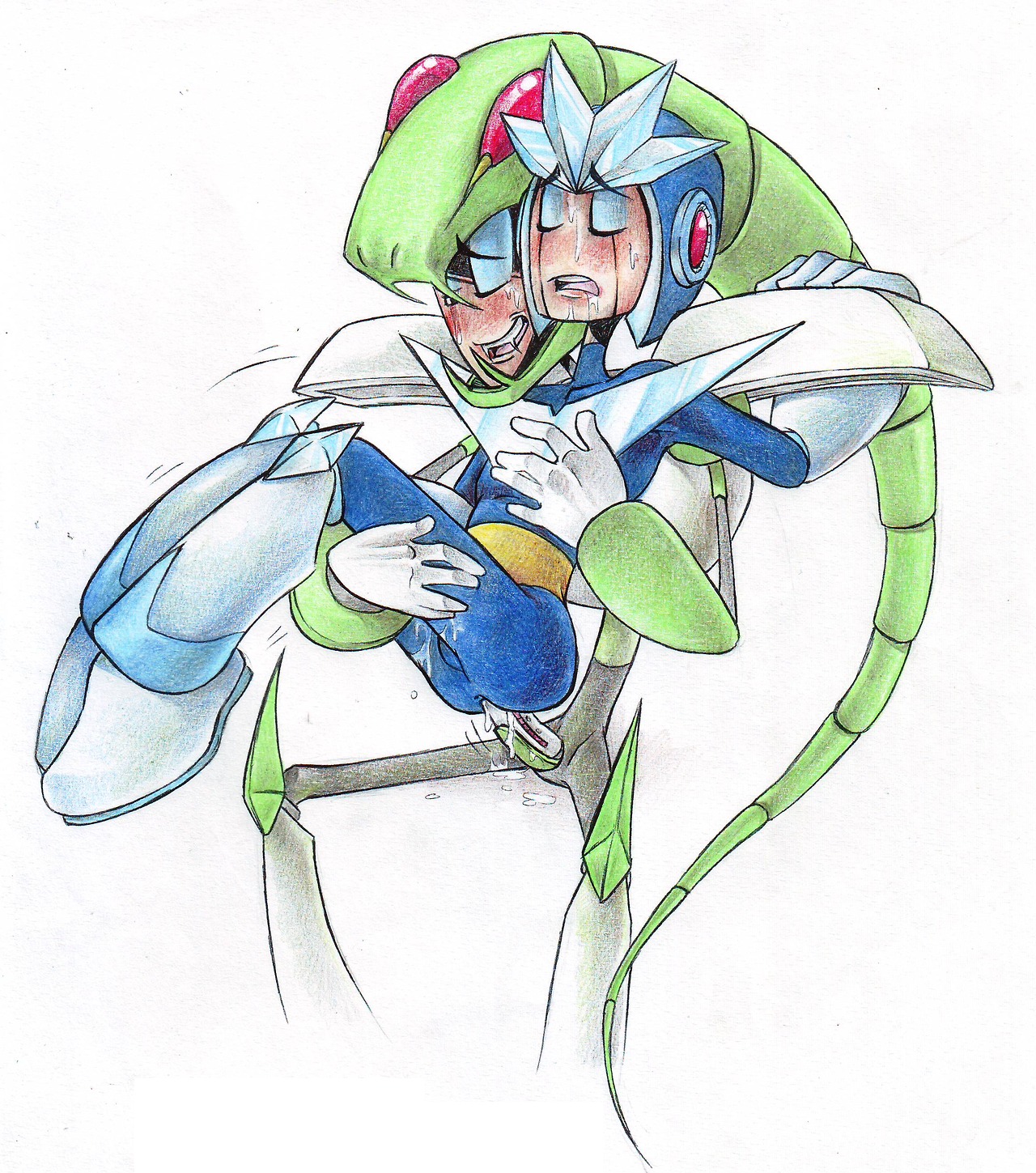 Rule34 – If it exists, there is porn of it / sony-shock, gemini man, snake man / 473141