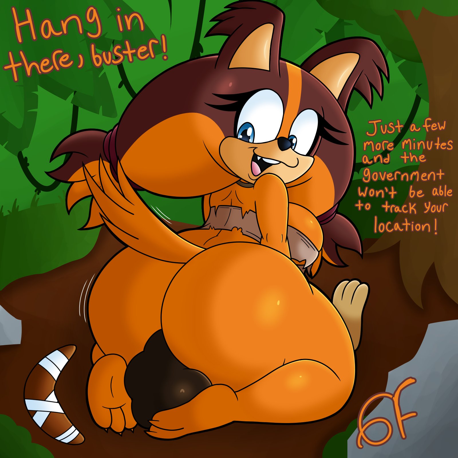 Rule34 – If it exists, there is porn of it / oc, original character, sticks the badger, sticks the jungle badger / 9325606