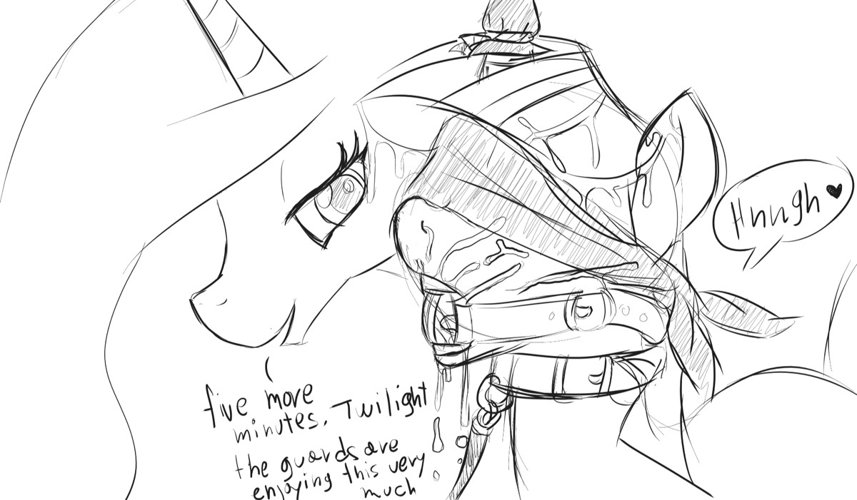 Rule34 – If it exists, there is porn of it / haiku oezu, princess celestia (mlp), twilight sparkle (mlp) / 473806