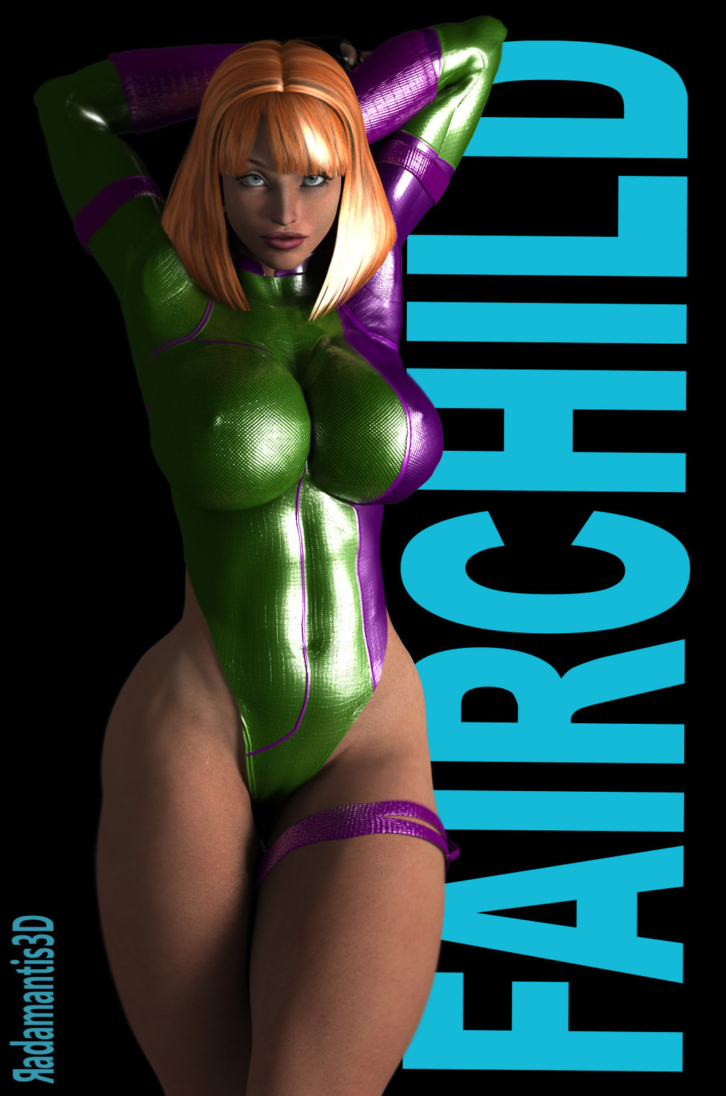 Rule34 – If it exists, there is porn of it / radamantis3d, caitlin fairchild / 474134