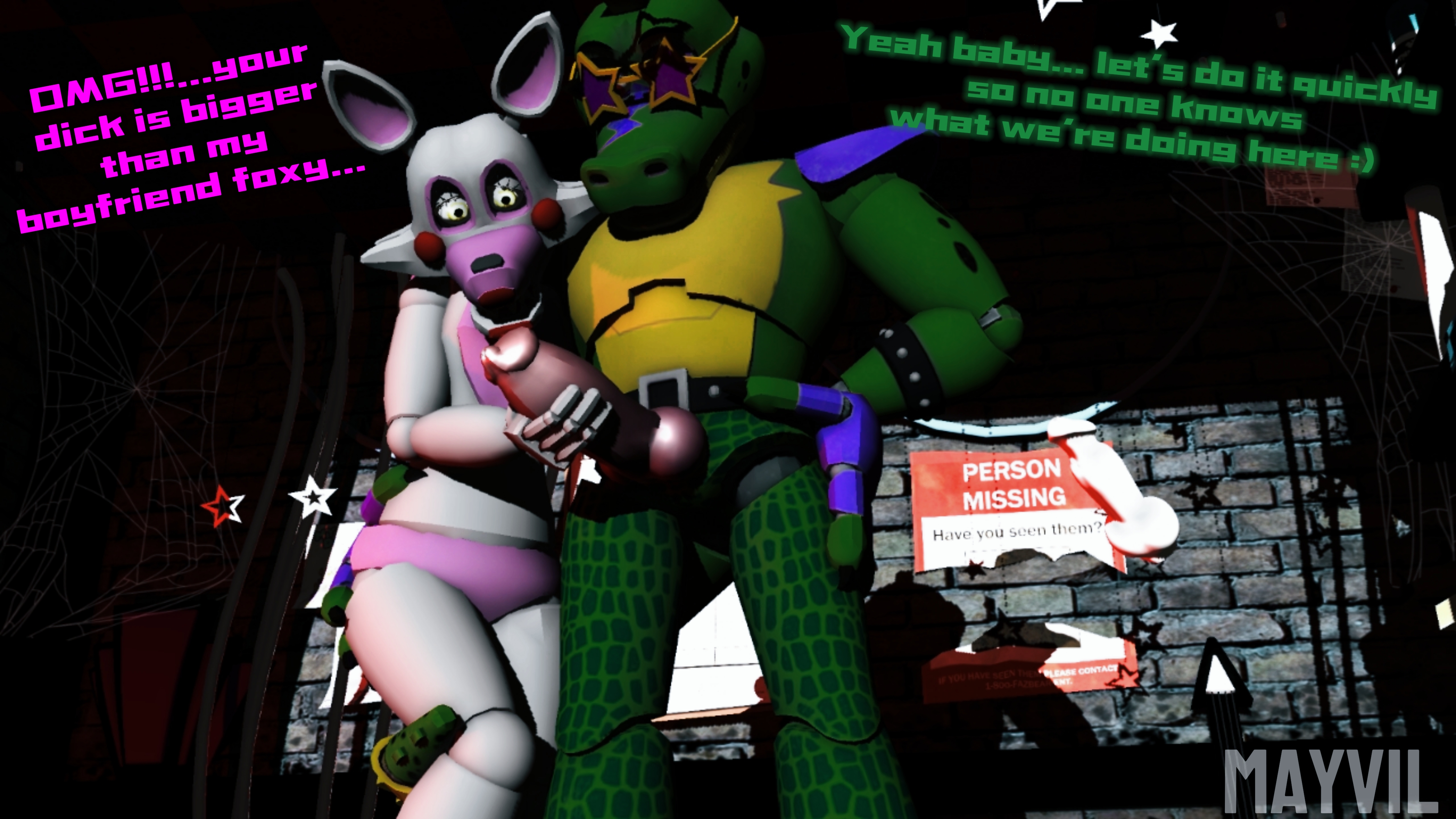 Rule34 – If it exists, there is porn of it / mangle (fnaf) / 9335246